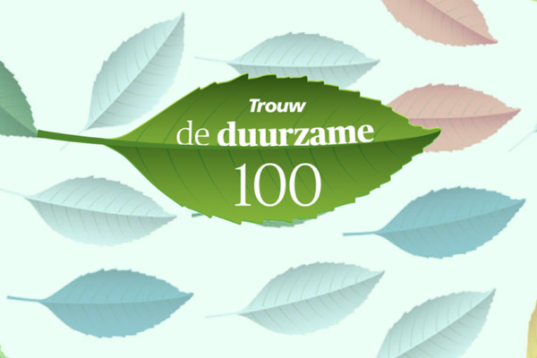 Nummer 17 in de Trouw Duurzame 100 2022!